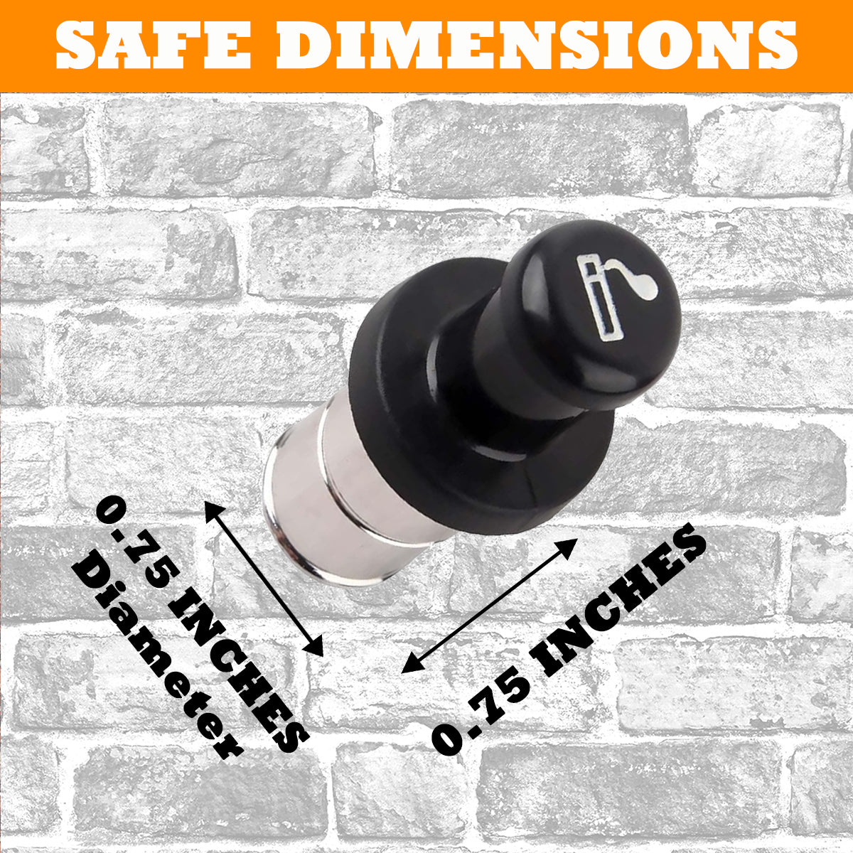 Fake Car Lighter Diversion Safe - Discreet Car Secret Compartment to hide money, jewelry, or pills while traveling