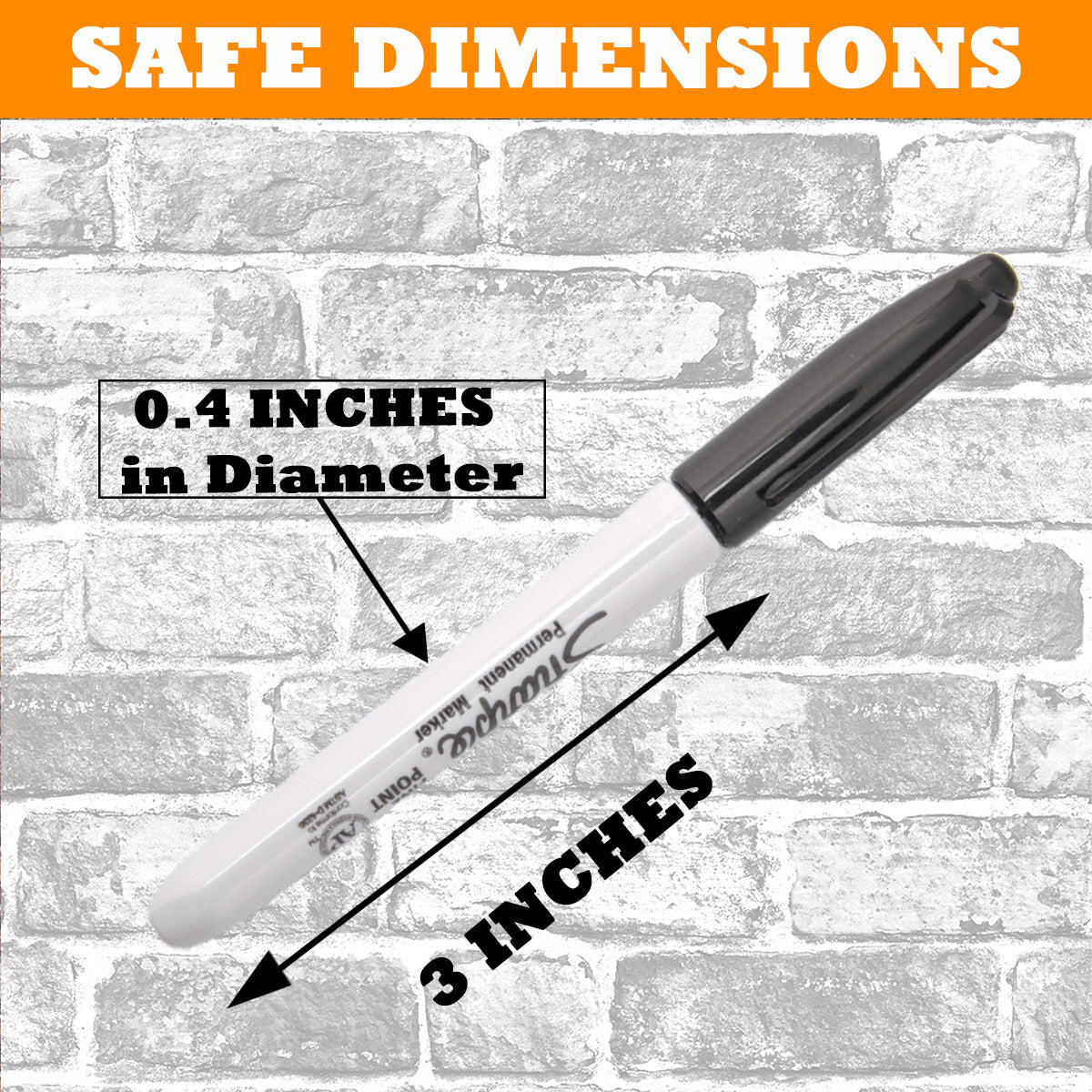 Fake Pen Diversion Safe - Realistic Pen with Secret Compartments to Stash Valuable Items